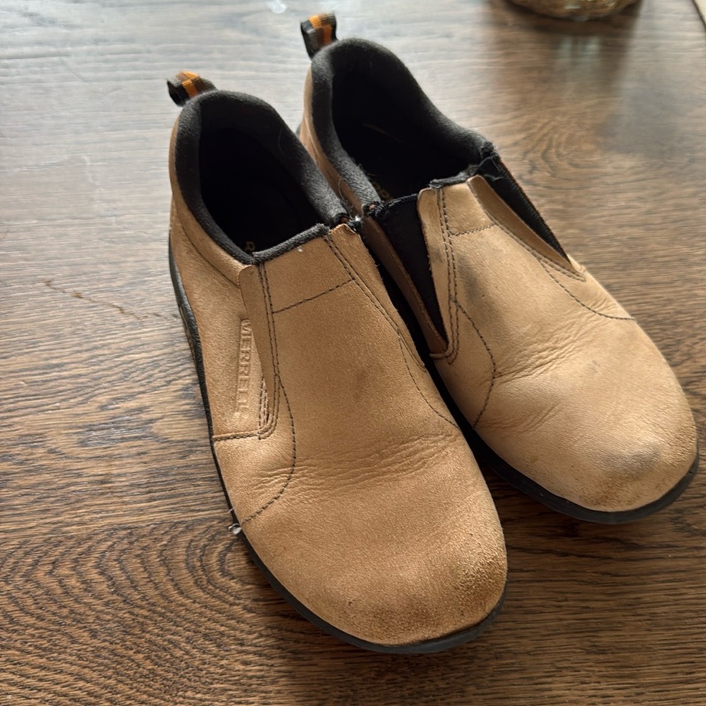 Merrell Boys Uniform Shoes - Tan